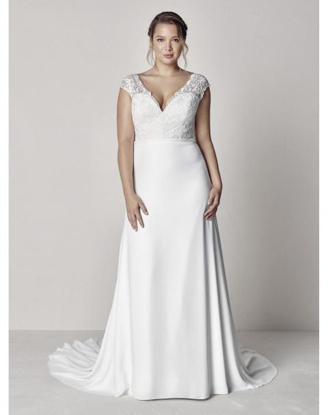 Свадебное платье большого размера Eyra Plus 365