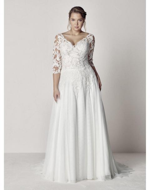 Свадебное платье большого размера Etolia Plus 372