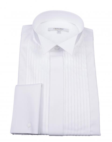 Мужская рубашка под смокинг Cavaliere OLOF X Long Sleeve белая 487