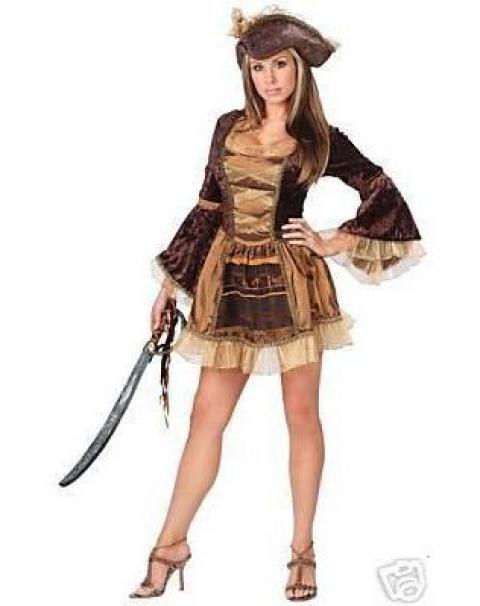 Жіночий карнавальний костюм піратка 1487