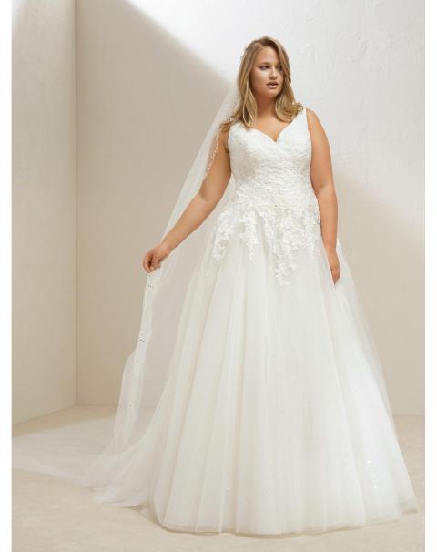 Свадебное платье большого размера Mary Plus 362