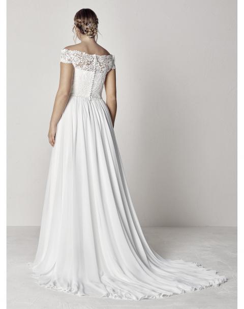 Весільна сукня великого розміру Evita Plus 367