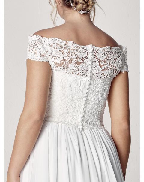 Весільна сукня великого розміру Evita Plus 367