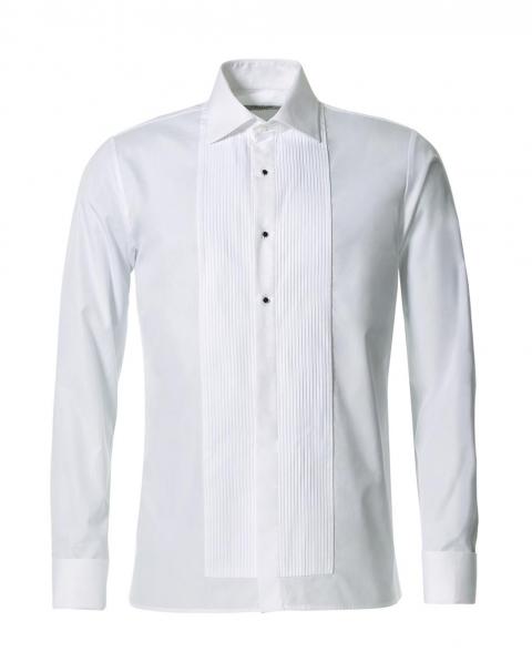 Мужская рубашка под смокинг Cavaliere Robin белая 488