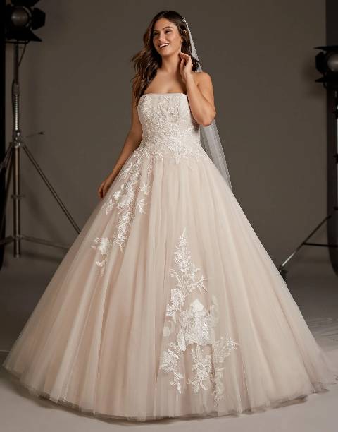 Свадебное платье большого размера LYNX ES 1370