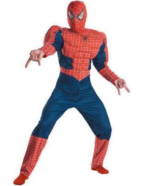 Чоловічий карнавальний костюм Чоловік-павук 1454