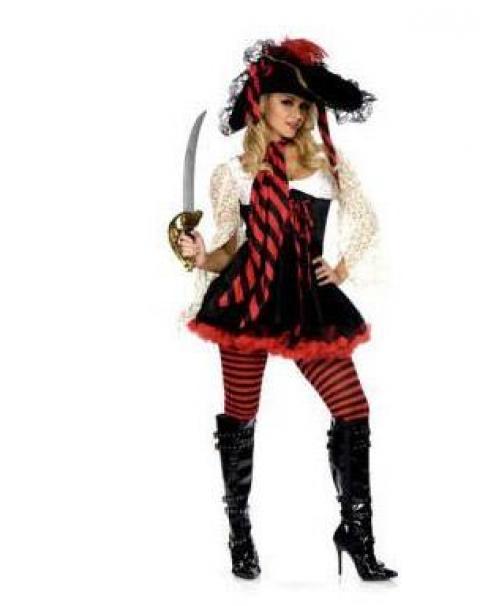 Жіночий карнавальний костюм пірати Карибського моря 1463