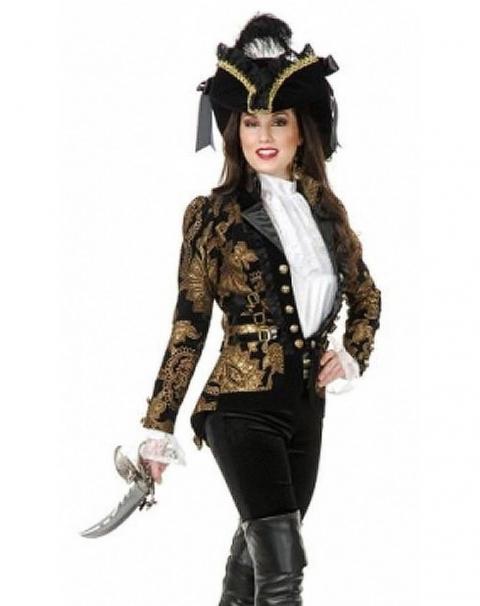 Женский карнавальный костюм пиратка 1488