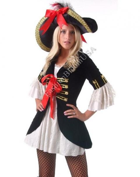 Женский карнавальный костюм пиратка 1490
