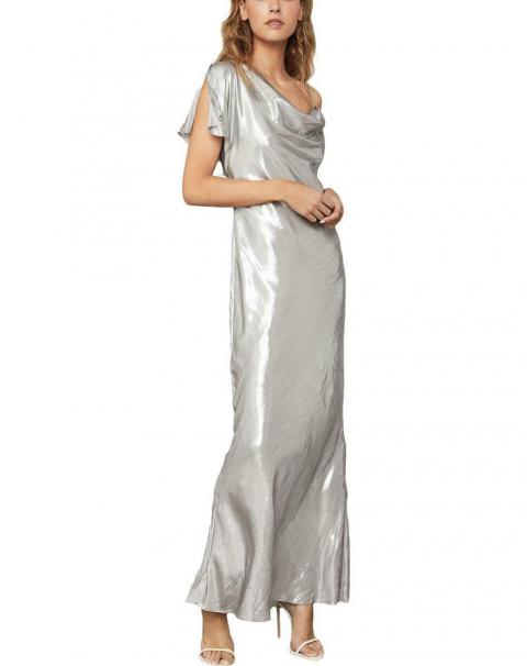 Вечернее платье серебряного цвета 1570