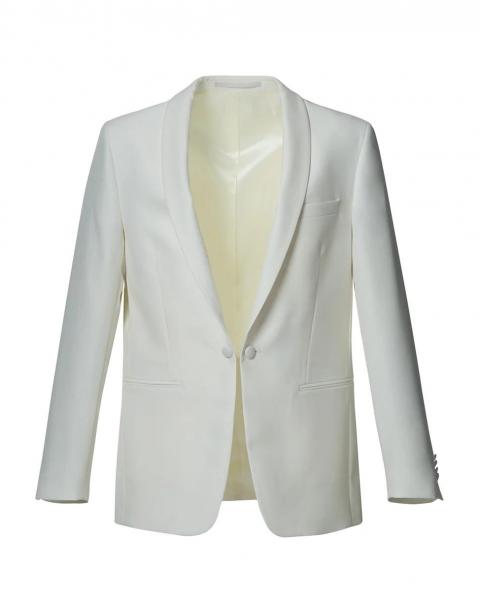 Белый мужской смокинг 1858