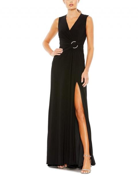 Стильное черное вечернее платье 1900