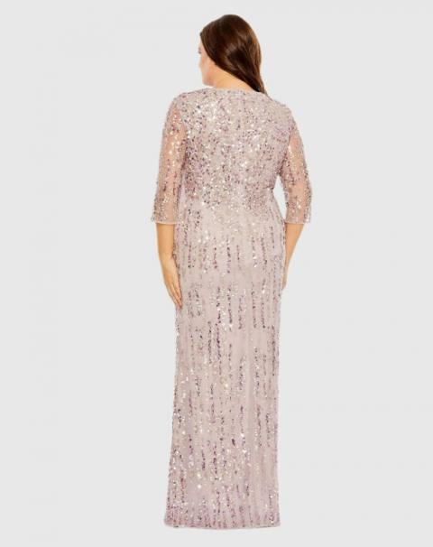 Блестящее вечернее платье большого размера 1912