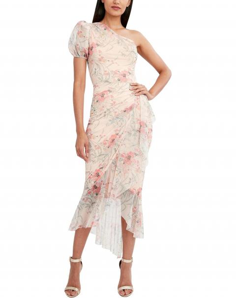 Коктейльное платье с цветочным принтом 1928