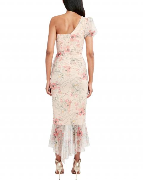 Коктейльное платье с цветочным принтом 1928