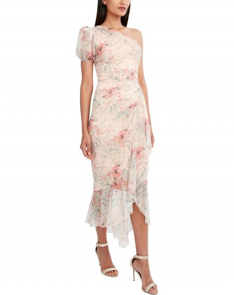 Коктейльное платье с цветочным принтом 1928